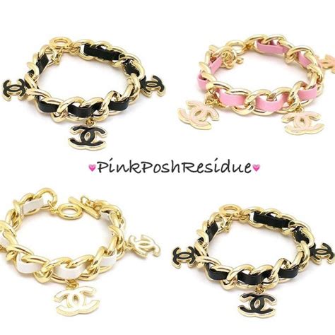 chanel bracelet pink|chanel inspired bracelets.